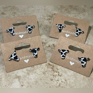 Cow Earrings